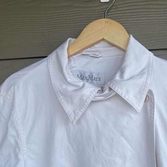 MaxMara Lycra lightweight white jacket - Picture 2 of 11